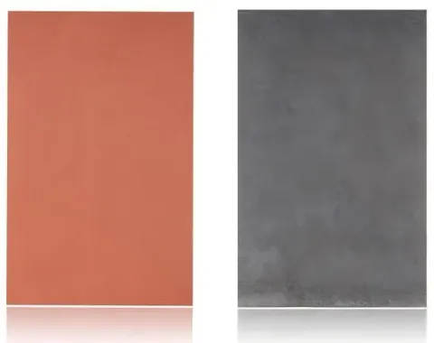 Colorful fiber cement board—red and gray color product display images