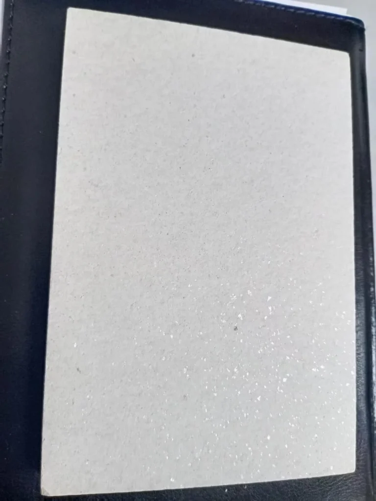 Close-up of calcium silicate board
