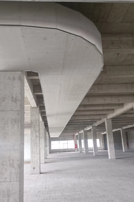 calcium silicate board application for fireproof duct covering