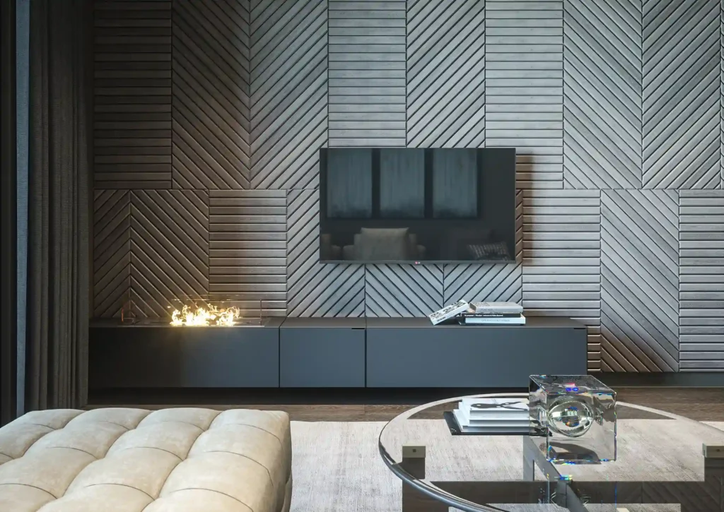 modern fiber cement panels for interior spaces