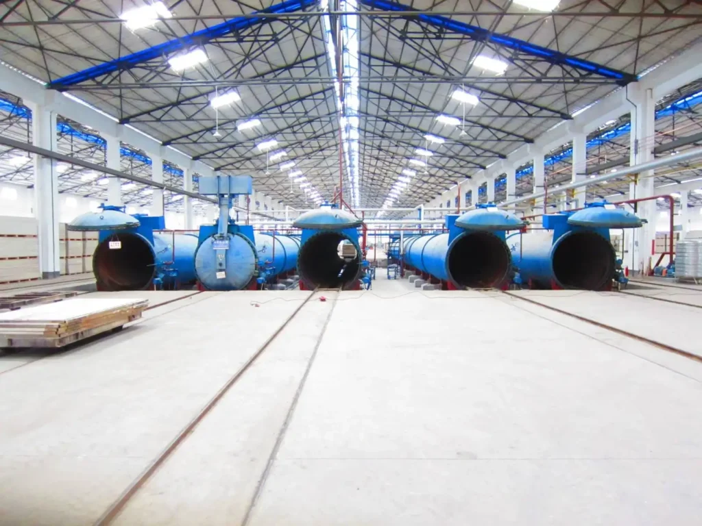 inside view of autoclave equipment used in JOINBLING production process