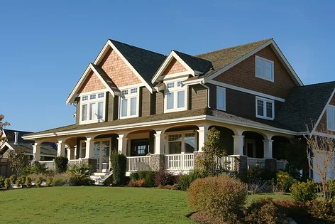 residential house long shot exterior architecture