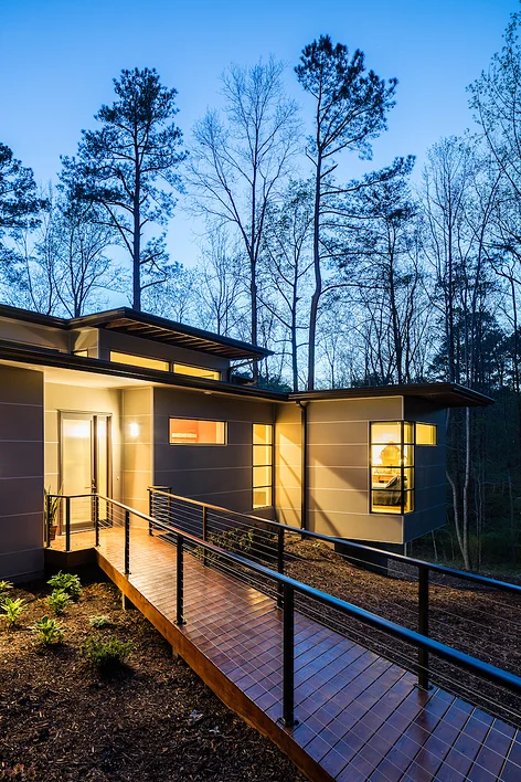 house exterior design long shot perspective