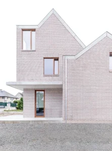 modern house exterior cement board wall