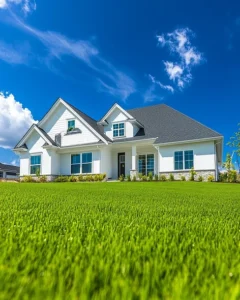 energy efficient home facade modern look