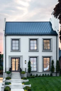 minimalist residential building exterior design