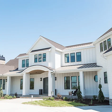 long distance view of house exterior