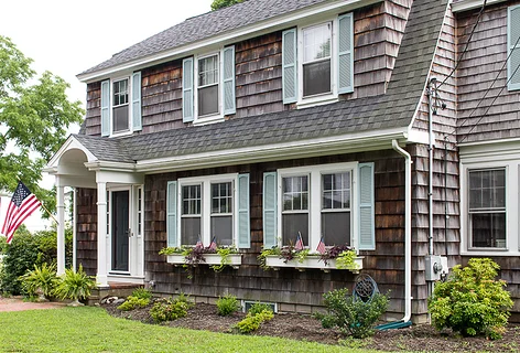 contemporary building facade daylight view