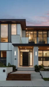 elegant residential building exterior design