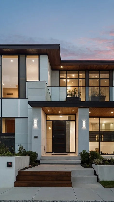 elegant residential building exterior design