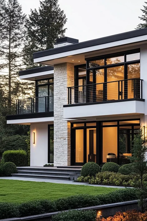 house exterior architecture wide angle photo